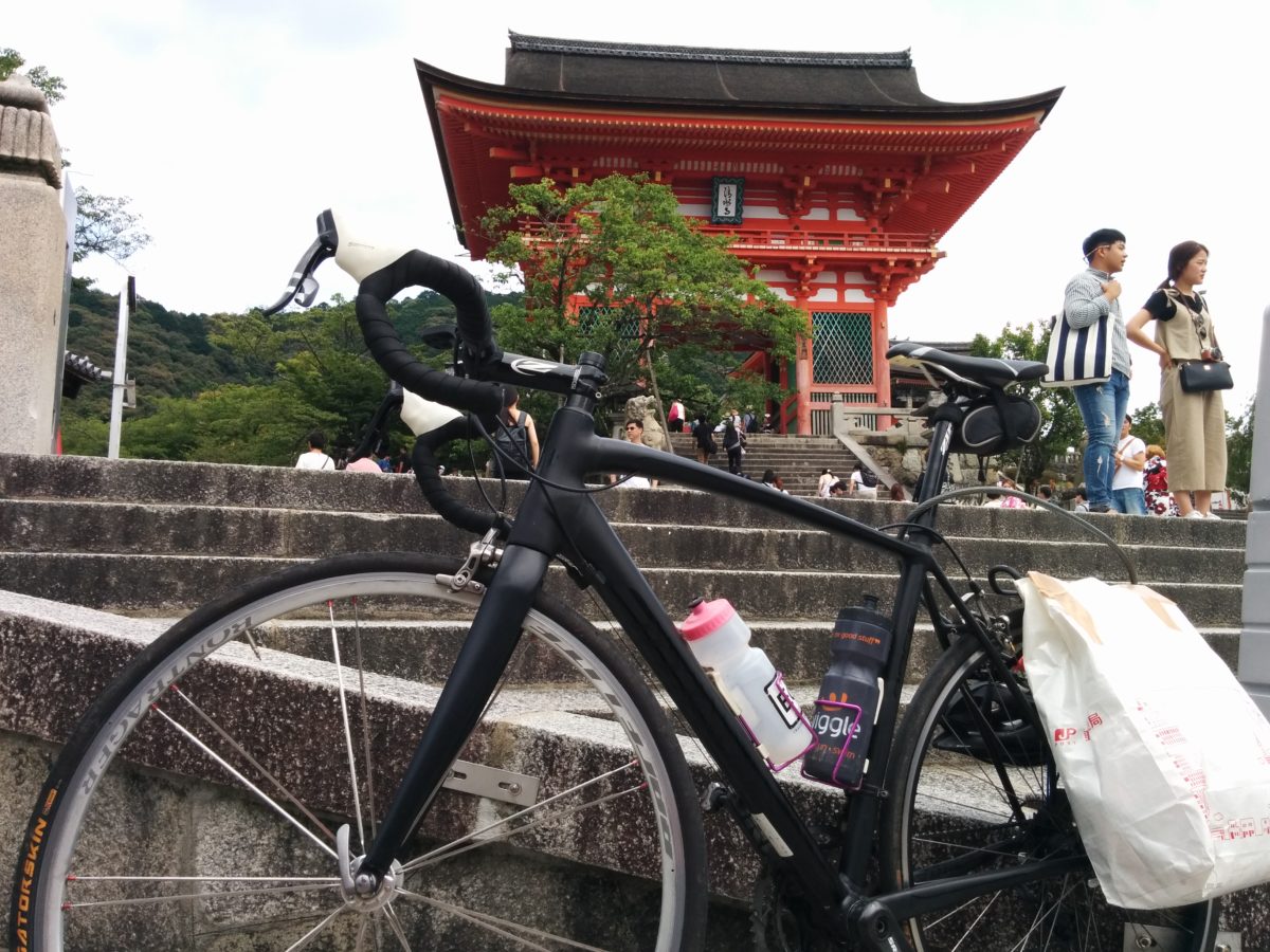 pannier bag ride to kyoto