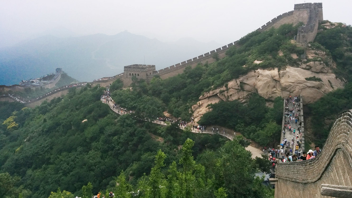 Великая китайская стена: Бадалин Пекин