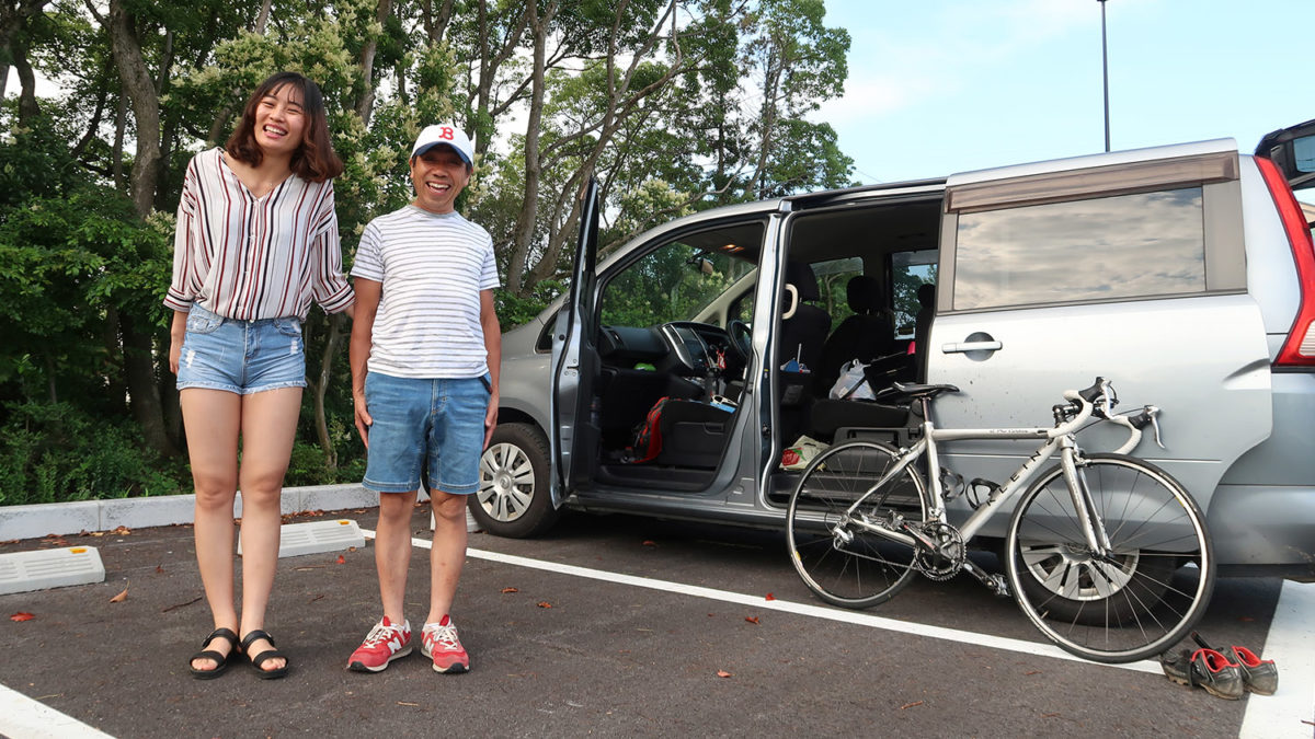 lake biwa cycling start thuong nishijima
