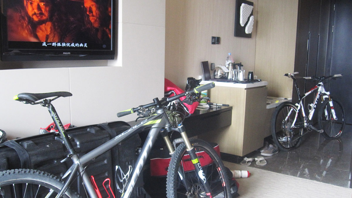 hotel room bikes