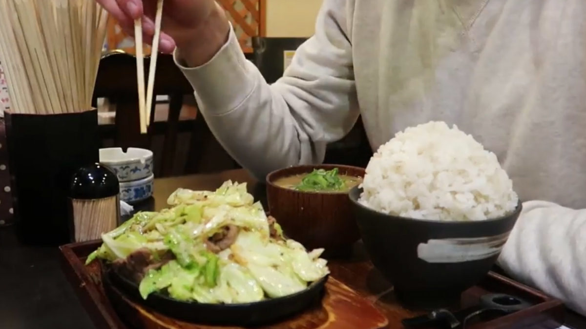 豚鉄板 大須観音 Nagoya food