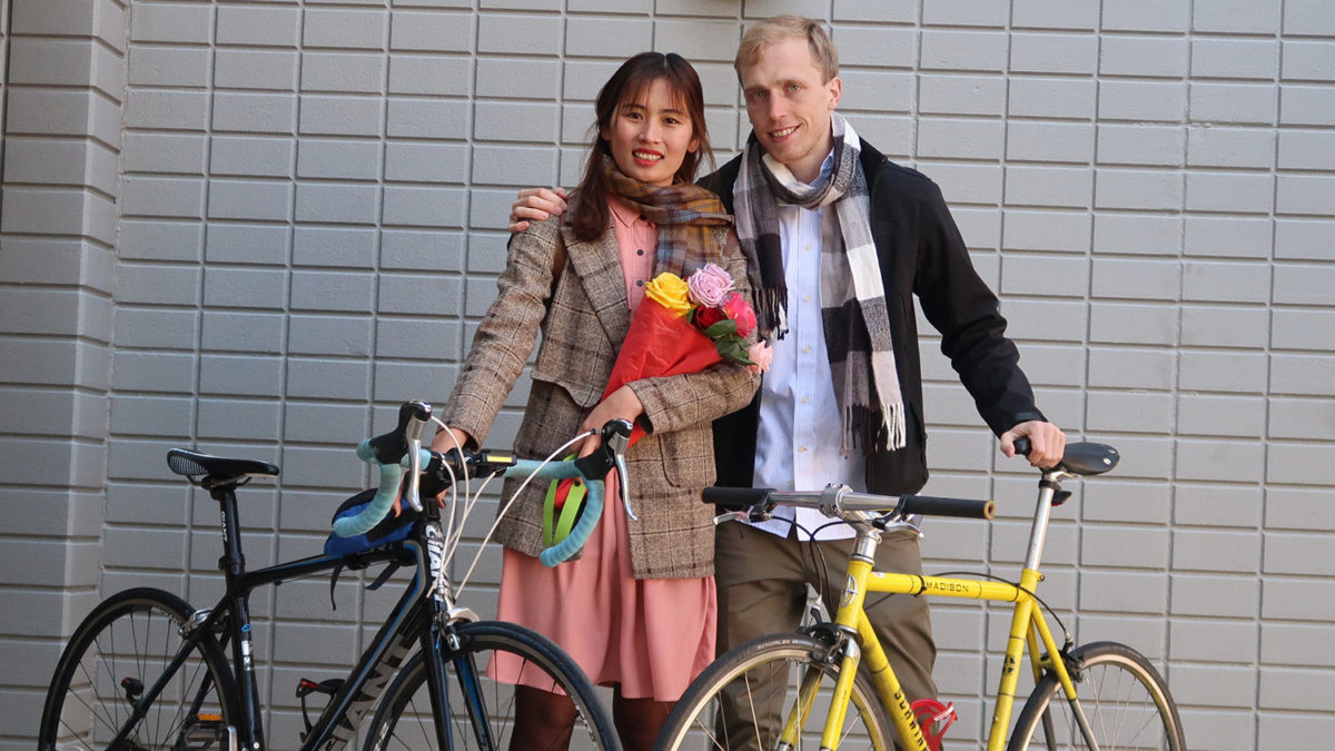 bike to city center japan to get married cruise thuong