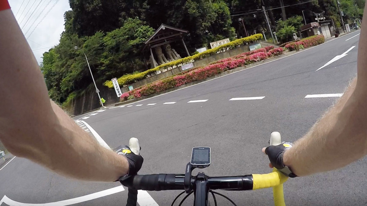 hachioji shrine cycling gopro