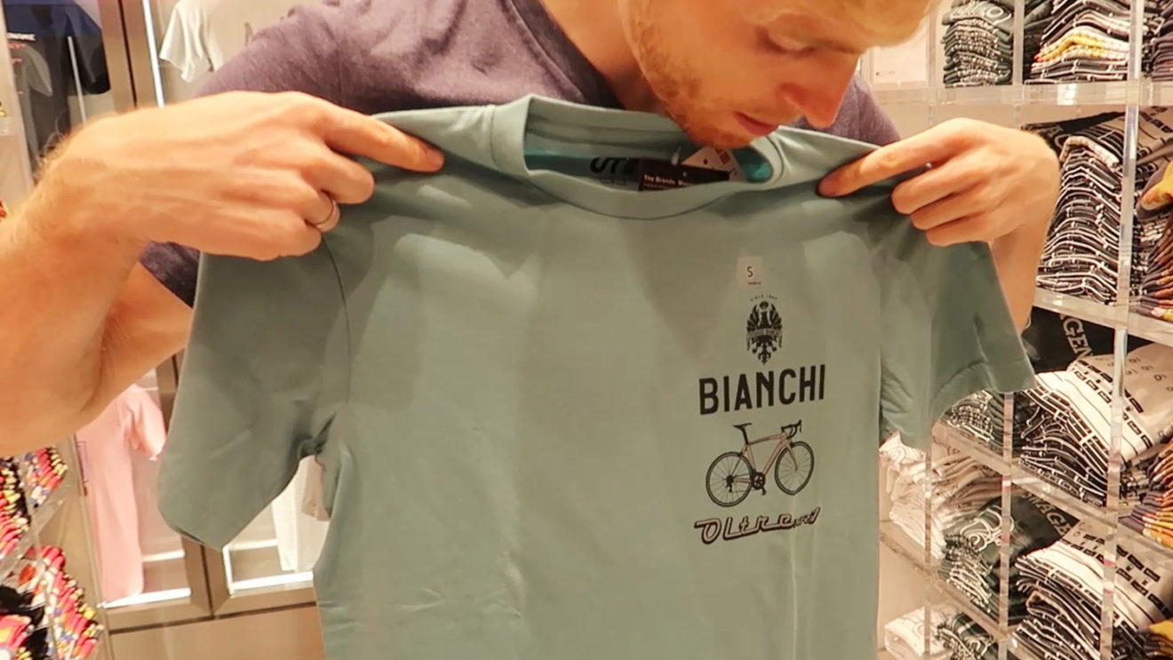 bianchi cycling shirts