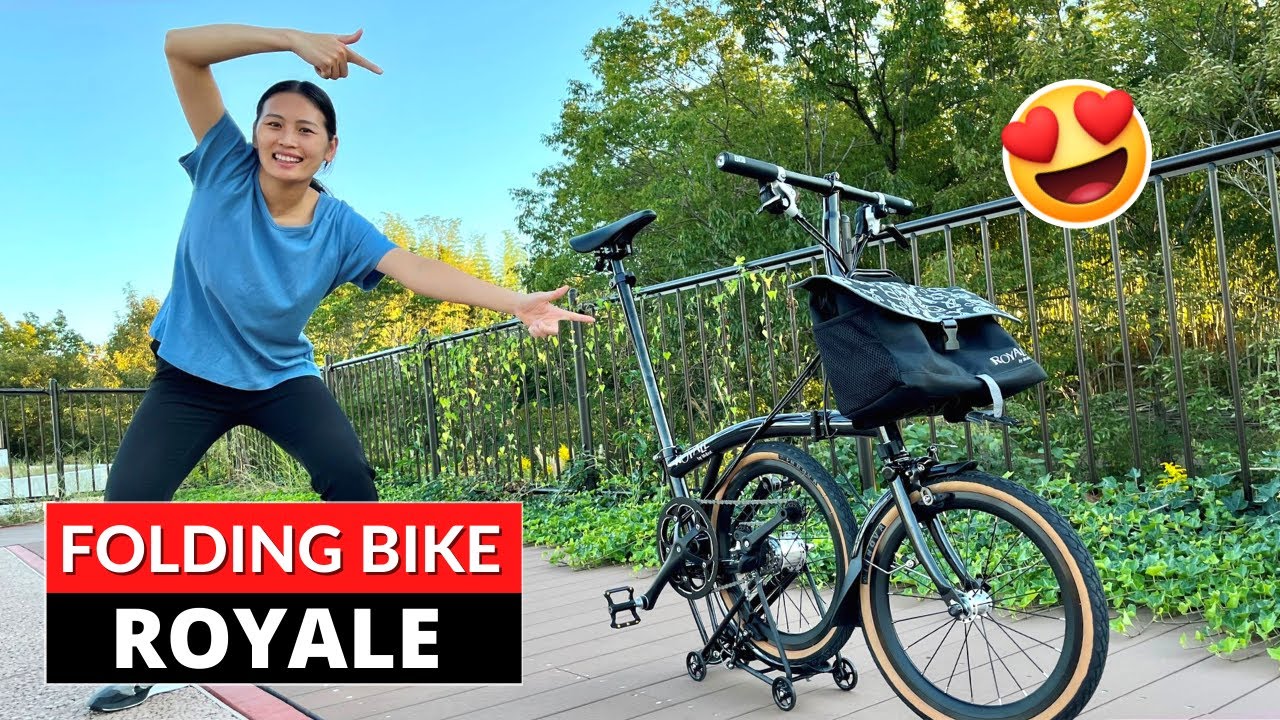 Mobot Royale Folding Bike Review First Ride Royale GT S9 9 Speed 